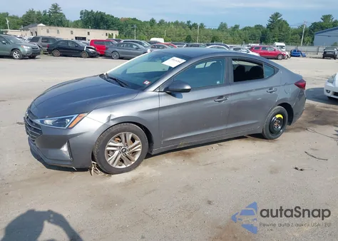 2020 Hyundai Elantra Sel z USA, uszkodzony, nr VIN 5NPD84LFXLH524233